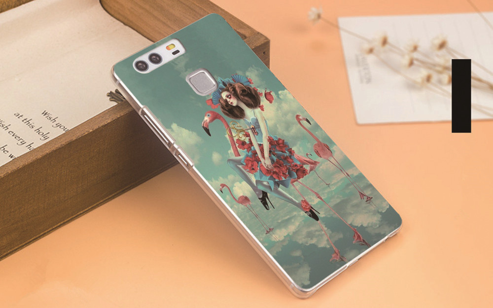 Case Huawei P7 / Pre-order * FLamingos เคสพลาสติกแข็งทนทาน รูปแบบอินเทรนด์ ไม่ซีดจาง *