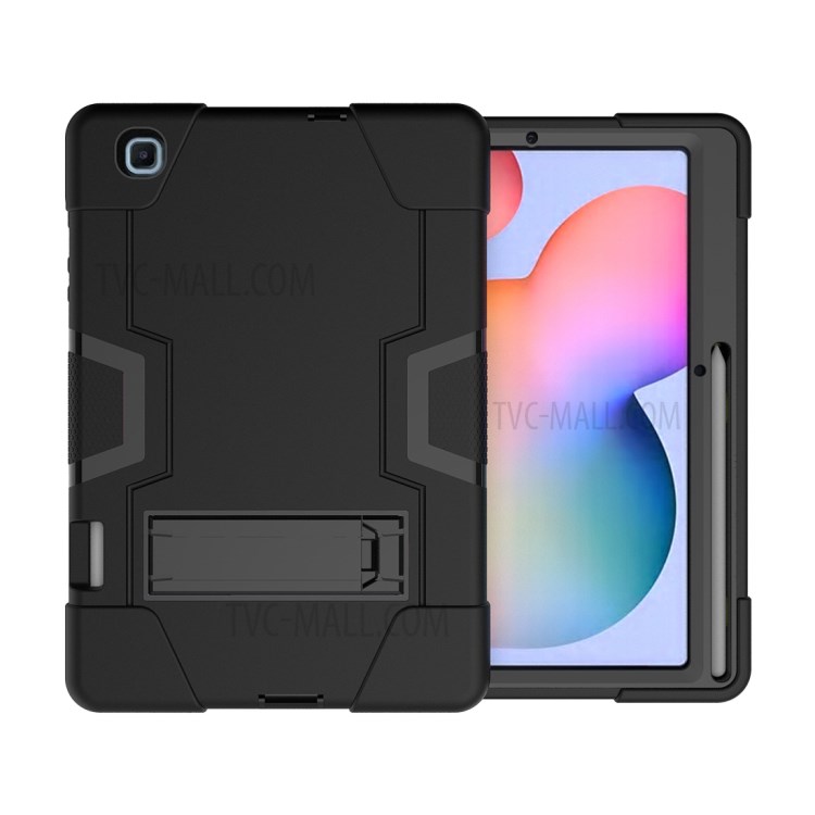 Case Samsung Galaxy Tab S6 Lite / Pre-Order * เคสฝาครอบแท็บเล็ต PC + TPU แบบหมุนได้ 360 °พร้อมช่องเสียบปากกาและสายคล้องมือ *