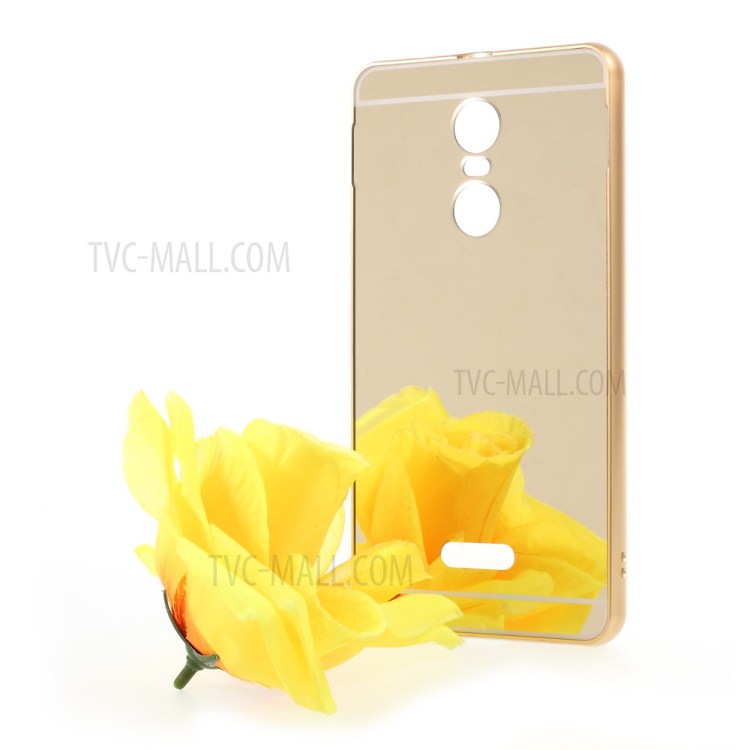 Case Lenovo K6 Note / Pre-order * 2 in 1 กรอบโลหะ + กระจกหลังคล้าย *