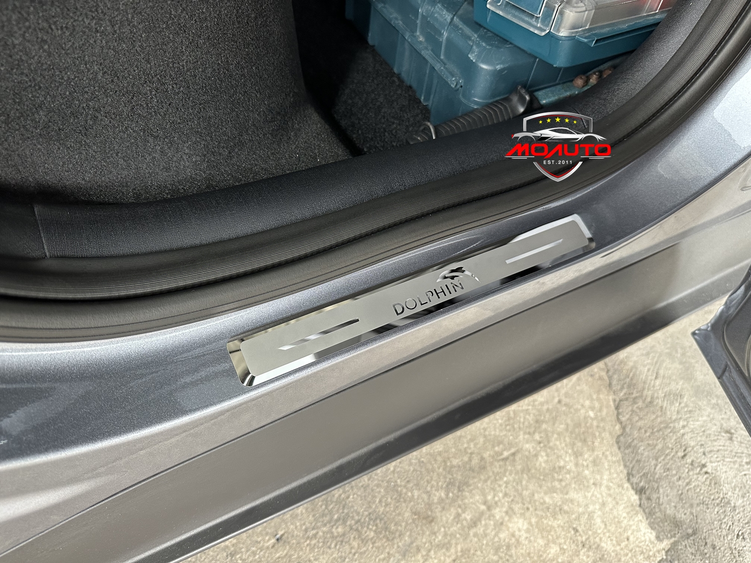 สคับเพลทกันรอยภายนอกสแตนเลท BYD DOLPHIN