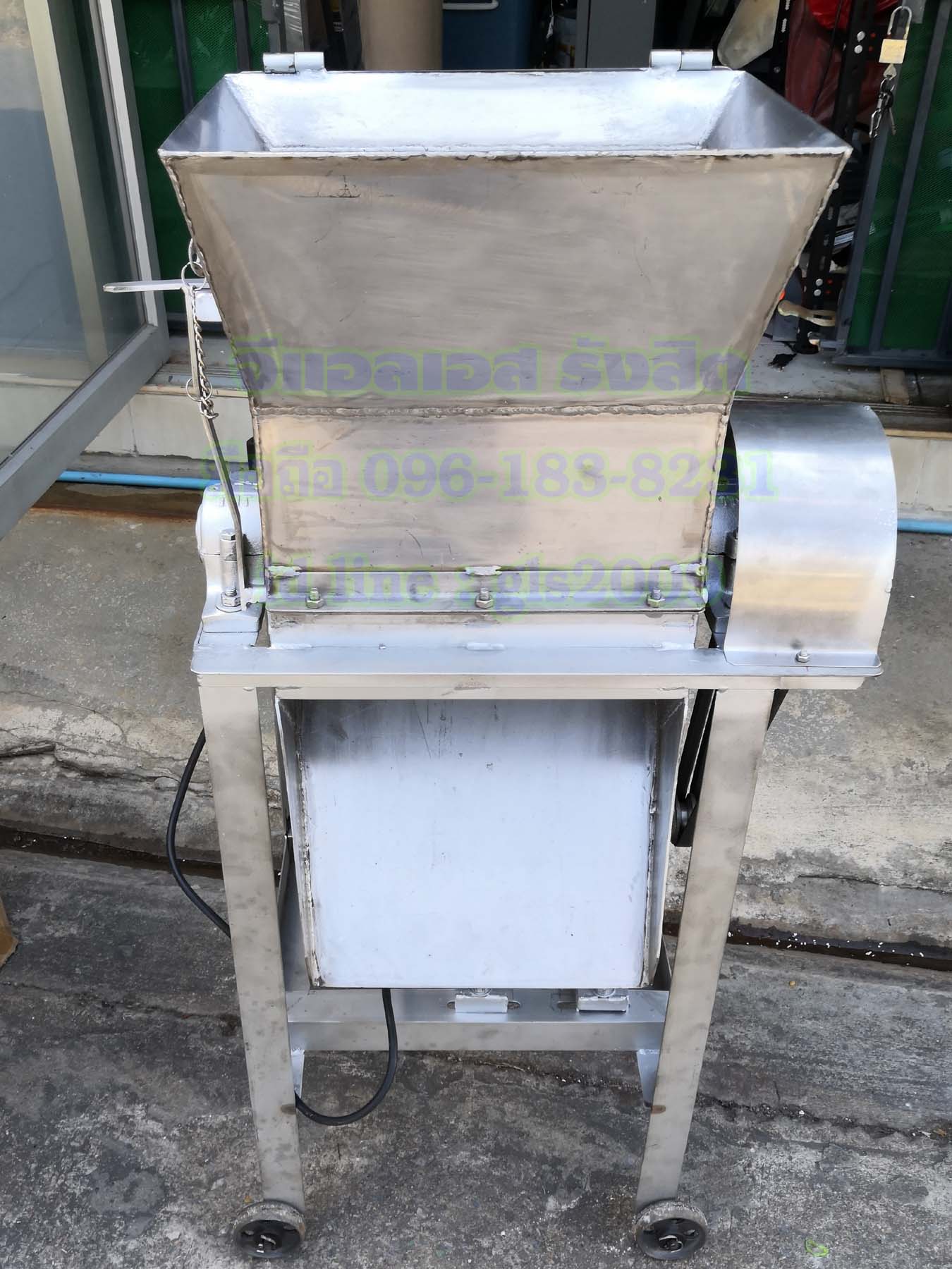 เครื่องตีน้ำแข็งสแตนเลส1กั๊กมอเตอร์2แรง