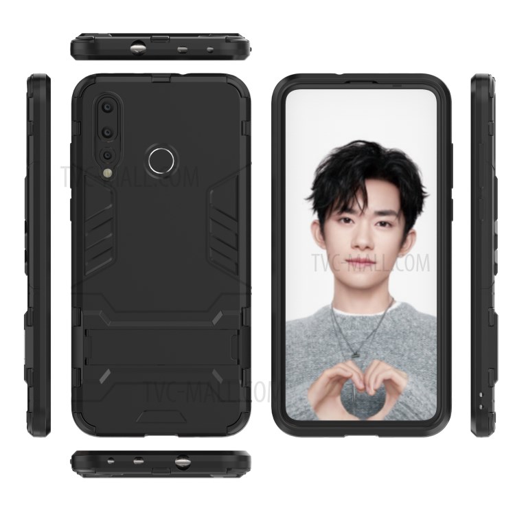 Case Huawei Nova 4 / Pre-Order * TPU Combo โทรศัพท์มือถือพลาสติกที่มีขาตั้ง *