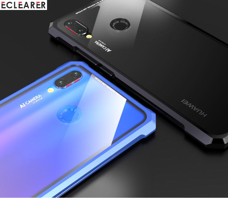 Case Huawei Nova 3 / Pre-Order * เคสอลูมิเนียมโลหะ ปกหลังกระจกนิรภัย 9 H + Premium *