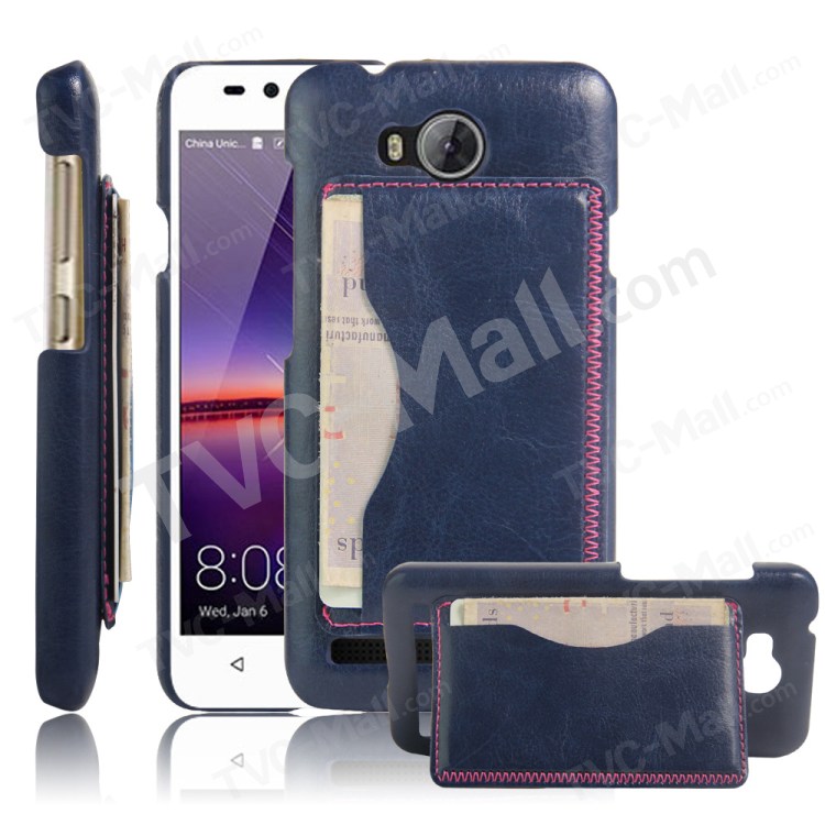 Case Huawei Y3II / Pre-order * เคสหนังเคลือบพลาสติกในสไตล์ย้อนยุค *
