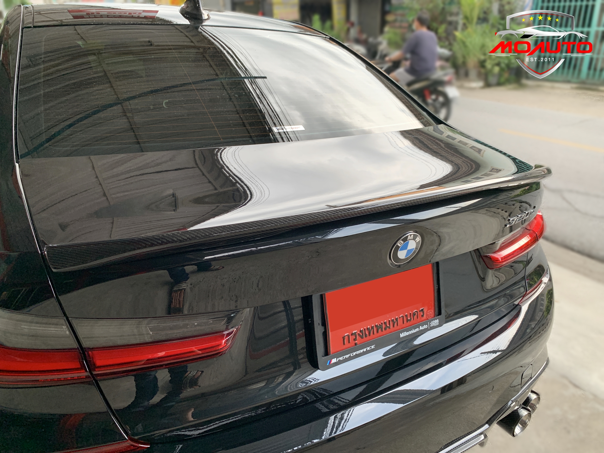 สปอยเลอร์ฝากระโปรงท้าย BMW G20 ทรง MP