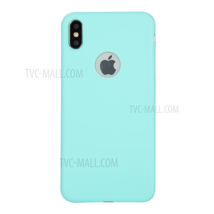 Case iPhone XS # Pre-Order * สีลูกอม ทำจากวัสดุ TPU การออกแบบสีทึบ *