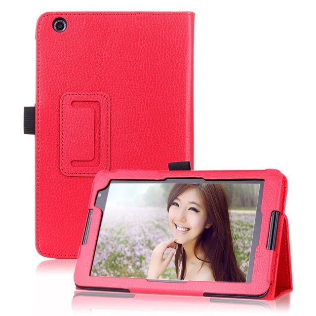 Case Lenovo IdeaTab A5500 / Pre-order * พื้นผิวลิ้นจี่ ทำจากวัสดุหนัง PU *