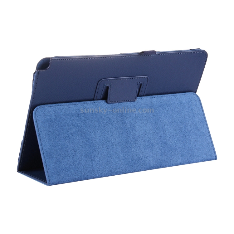 Case Samsung Galaxy Tab A 10.1 (2016) with S Pen / Pre-order * เคสหนังผิวลิ้นจี่ใส่แนวนอนพร้อมที่วาง *