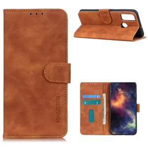 Case OPPO A53 (2020) # Pre-Order * KHAZNEH เคสโทรศัพท์หนังย้อนยุค สไตล์กระเป๋าสตางค์: ช่องใส่การ์ด 2 ช่อง + กระเป๋าเงินสด 1 ช่อง *