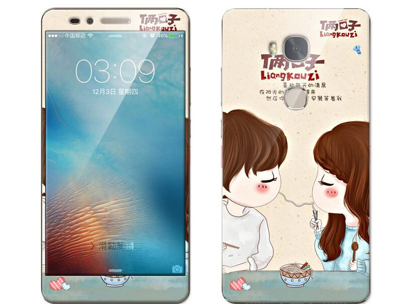 Case Huawei GR5 / Pre-orde * เคส TPU ลายการ์ตูนน่ารักๆ + กระจกนิรภัย *