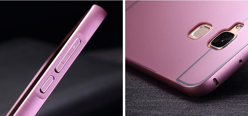 Case Huawei G7 Plus / Pre-order * Bumper 2 in 1เคสอลูมิเนียมโลหะ + พลาสติกปกหลัง *