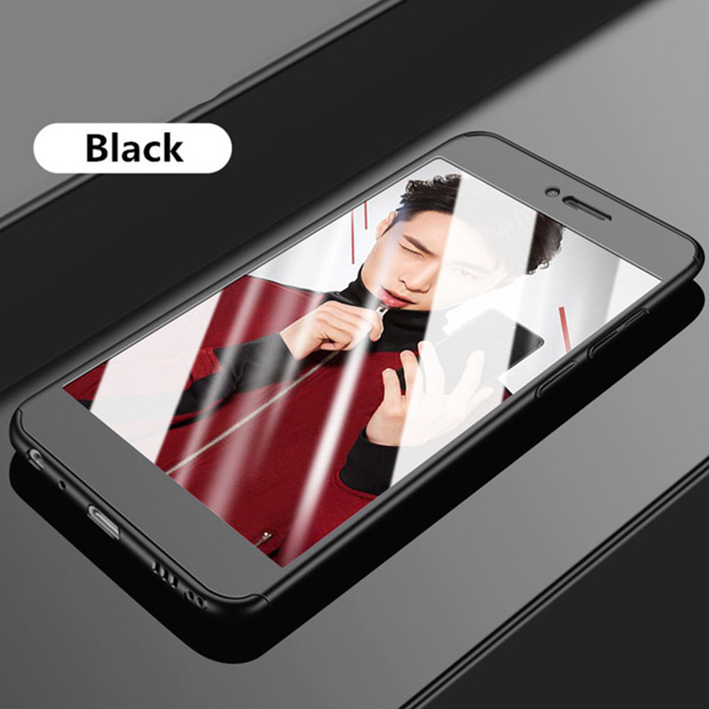 Case Huawei nova 2i * เคสป้องกันมีฝาครอบเต็ม 360 องศา + กระจก *