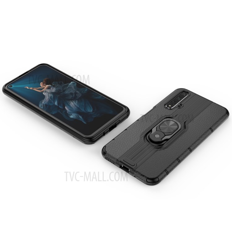 Case Huawei Nova 5T / Pre-order * เคสไฮบริด: PC + TPU ขายึดแหวนสำหรับการแสดงผลแนวนอนและการทำงานด้วยมือเดียว *