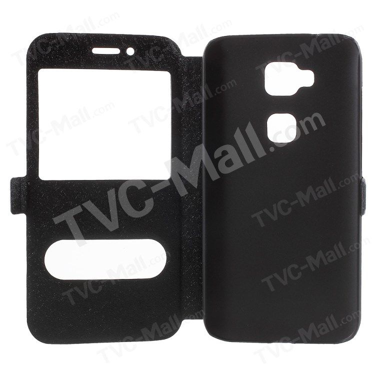 Case Huawei G7 Plus / Pre-order * เคส 2ช่องหน้าต่าง เนื้อผ้าไหม *