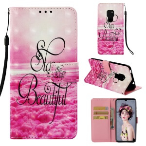 Case Huawei Mate 20 / Pre-order * เคสลายจุดไฟพิมพ์ลายปกหนัง PU *