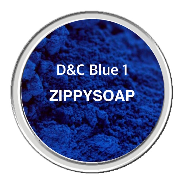 D&C Blue 1 สีน้ำเงิน กระจายตัวในน้ำมัน 50g