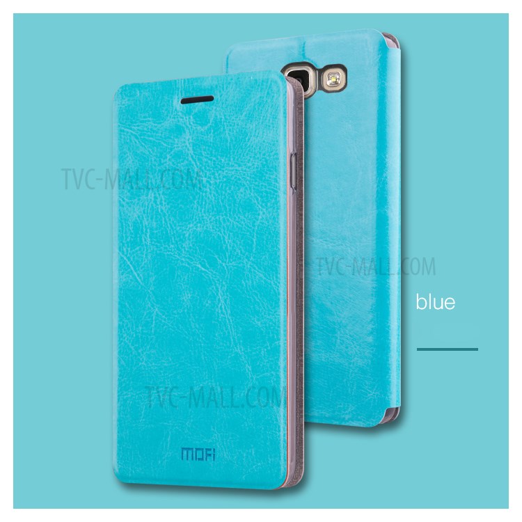 Case Samsung Galaxy A7 2017 / Pre-order * MOFI Rui Series หนัง PU ที่มีฝีมือดี ฝาครอบด้านหน้าฝังด้วยแผ่นเหล็กที่แข็งแกร่ง *