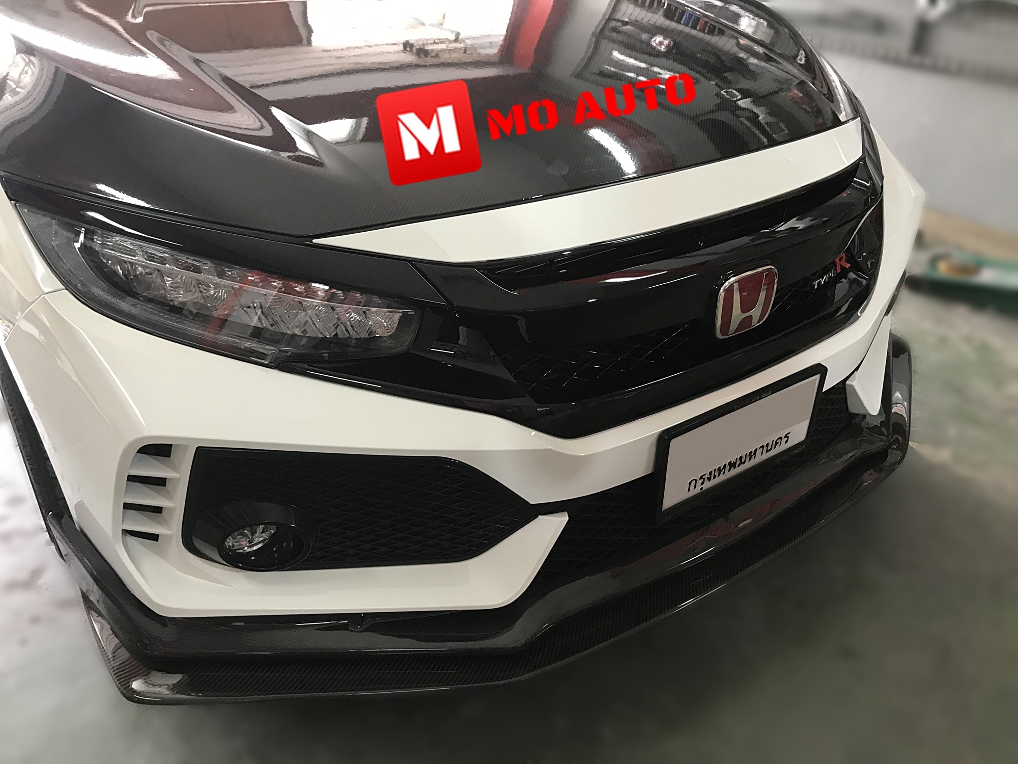 ชุดแต่ง TYPE-R สำหรับ CIVIC FC 2016-2021 (แบบเปลี่ยนกันชน)