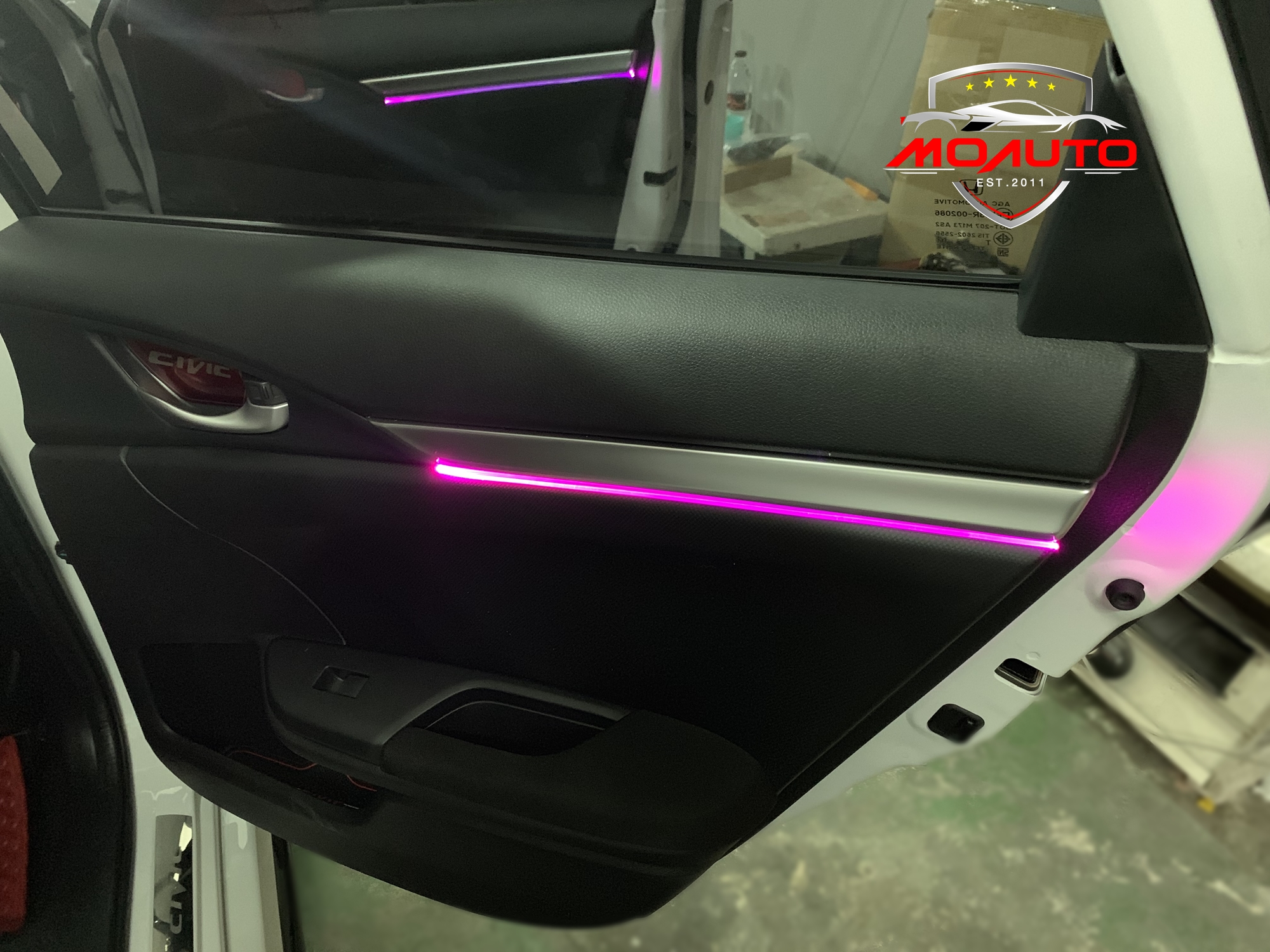 ไฟ LED Ambient light ภายใน CIVIC FK