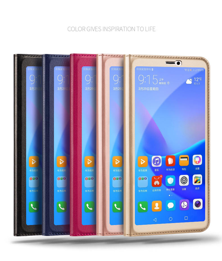 Case Huawei Y9 / Pre-order * View Window หน้าต่างดูช่วยให้คุณสามารถดูตัวอย่างข้อมูลสำคัญ *