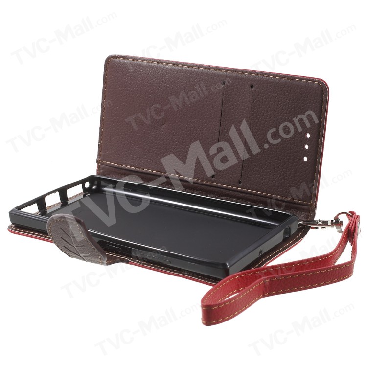 Case Lenovo P70 / Pre-order * เคสปิดด้วยแม่เหล็กรูปใบไม้ *