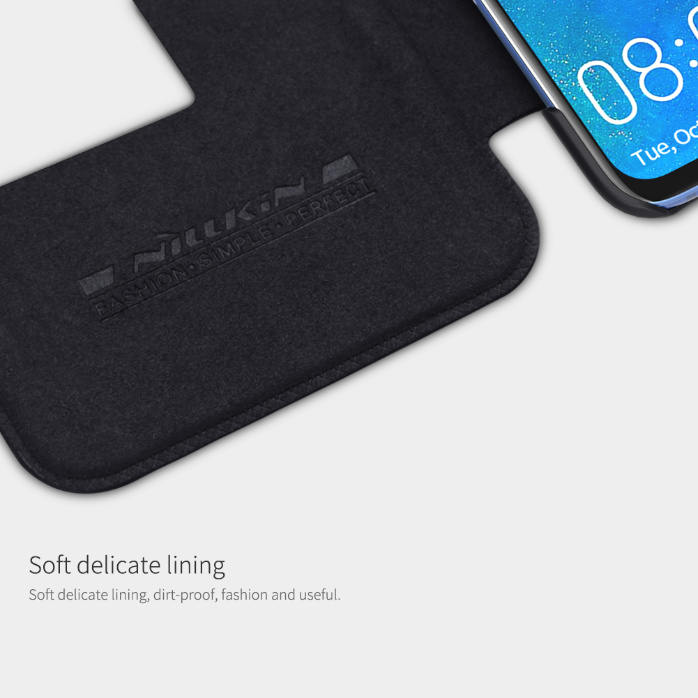 Case Huawei Mate 20 X / Pre-order * NILLKIN Qin ผลิตจากหนัง PU คุณภาพสูงเนื้อนุ่ม *