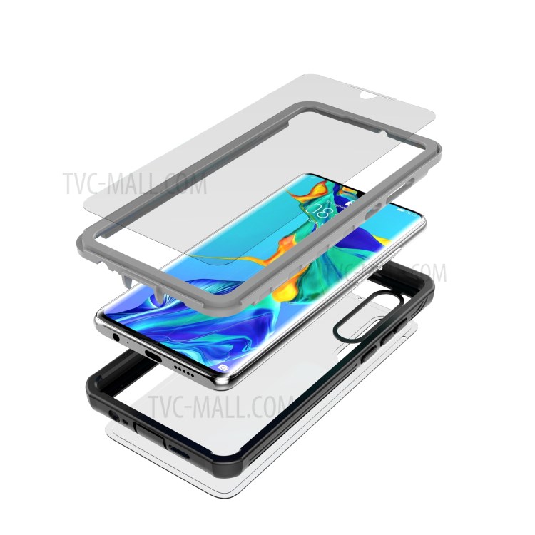 Case Huawei P30 / Pre-Order * เคส PC แบบแข็งแบบเต็มตัวป้องกันหน้าจอ PET ในตัว *
