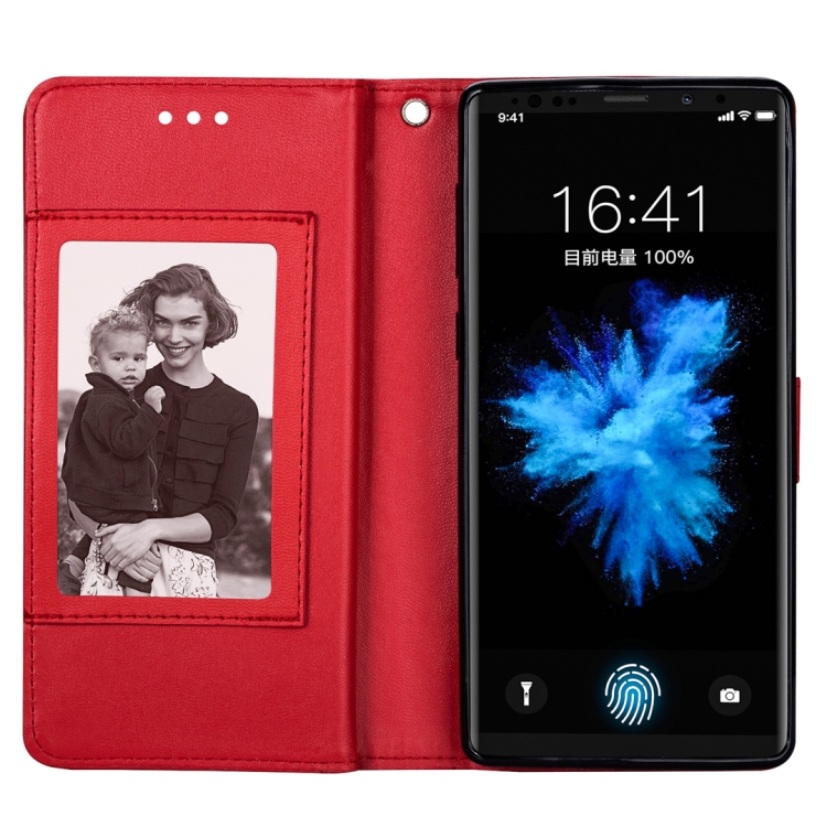 Case Samsung Galaxy Note9 / Pre-Order * เคสซองหนัง 9 การ์ดบางเฉียบพร้อมช่องเสียบการ์ดและตัวยึดและเชือกเส้นเล็ก *