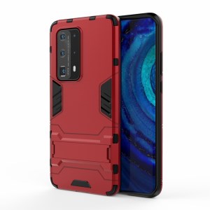 Case Huawei P40 Pro+ / Pre-order * เคสพลาสติก + ปก TPU พร้อมขาตั้ง วัสดุ TPU และพลาสติกแบบไฮบริด *