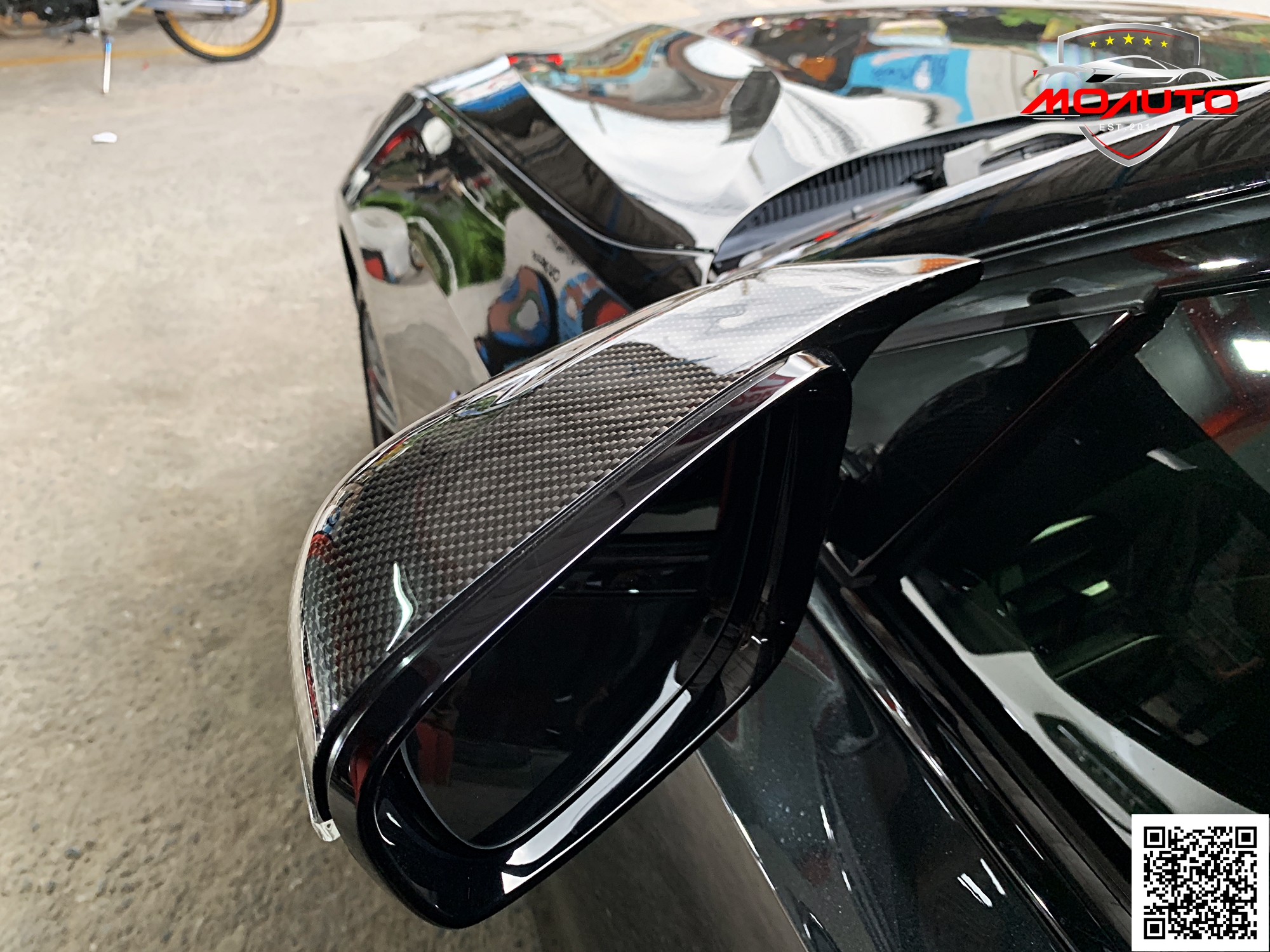 ฝากระจกมองข้างคาร์บอนแท้ ทรง M5 BMW G20