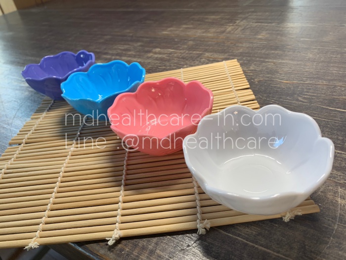 4ใบ ถ้วยมาร์คหน้า ถ้วยสครับ ถ้วยน้ำมันนวด ขนาด 8.5*3.5cm. (90ml.)วัสดุพลาสติกหนา-เลือกสีได้