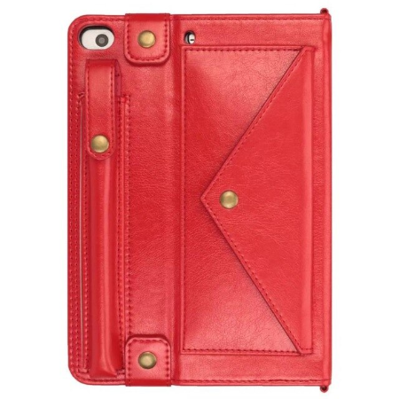 Case Samsung Galaxy Tab S6 Lite / Pre-Order * เคสกระเป๋าสะพายหนัง PU หรูหรา หนัง PU + TPU ซิลิโคนปกหลัง *