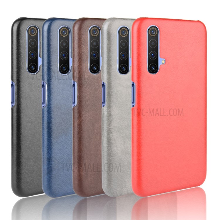 Case Realme X50 5G # Pre-Order * เคสผิวลิ้นจี่เนื้อหนัง PU เคลือบผิวป้องกันลายนิ้วมือ *