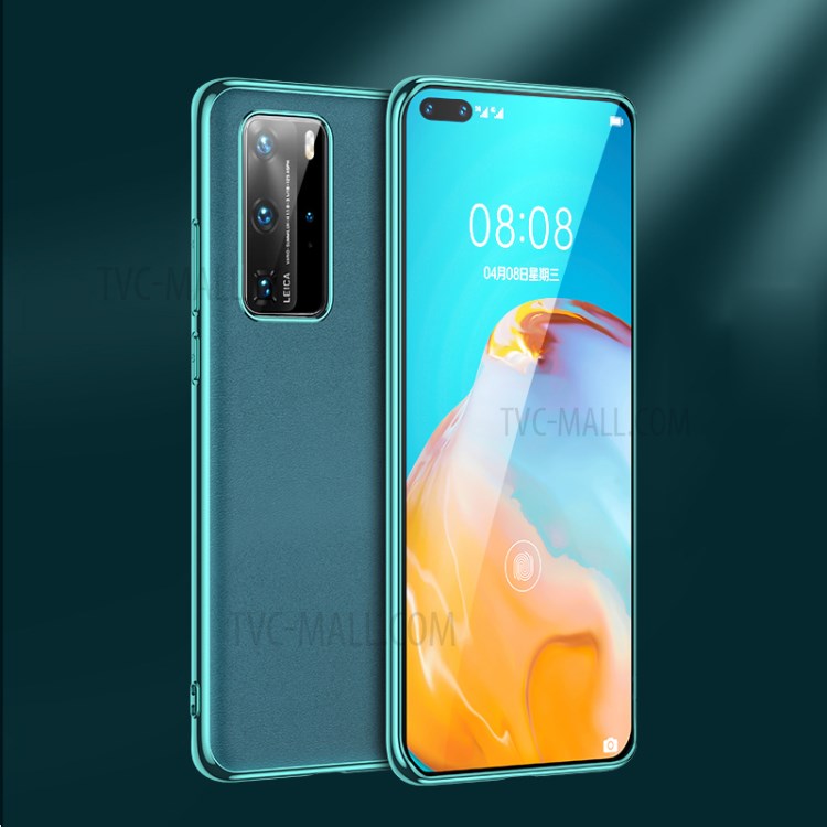 Case Huawei P40 Pro / Pre-order * เคสขอบบางหนัง PU ผิว PC + TPU เคสโทรศัพท์ไฮบริด หนัง PU เคลือบผิวเรียบเนียนทนทานมากขึ้น *