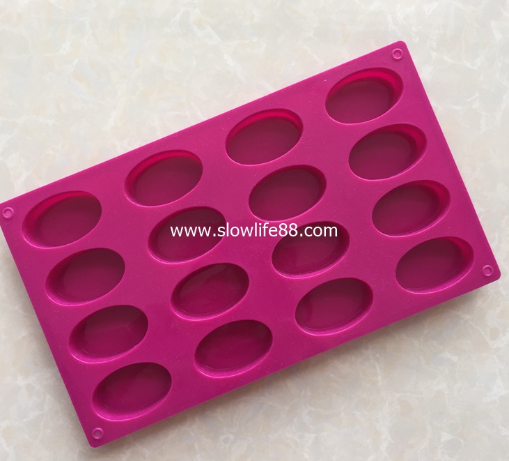 SL108 พิมพ์ซิลิโคน วงรี ปริมาตร 28 มล.