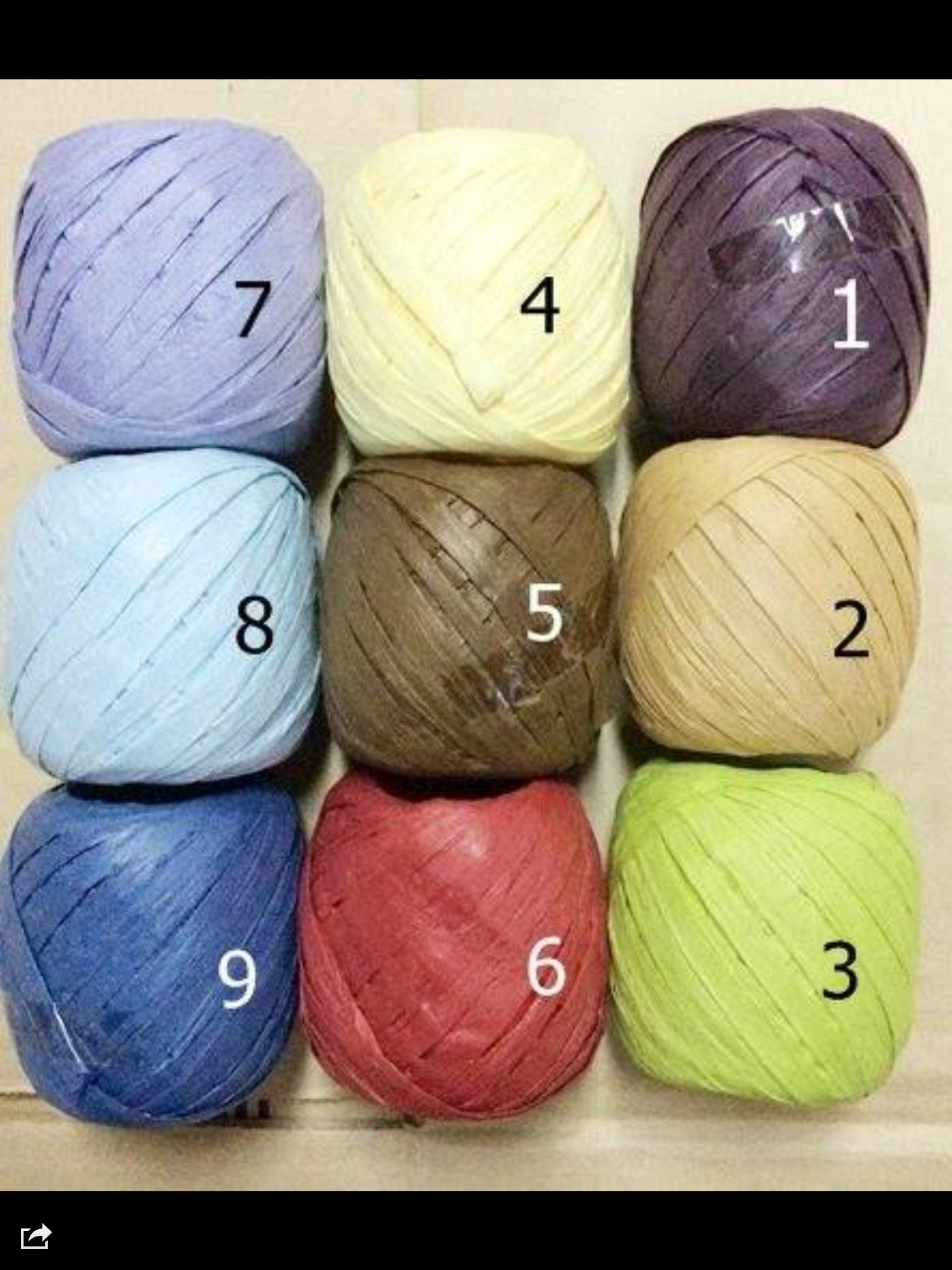 เชือก Raffia