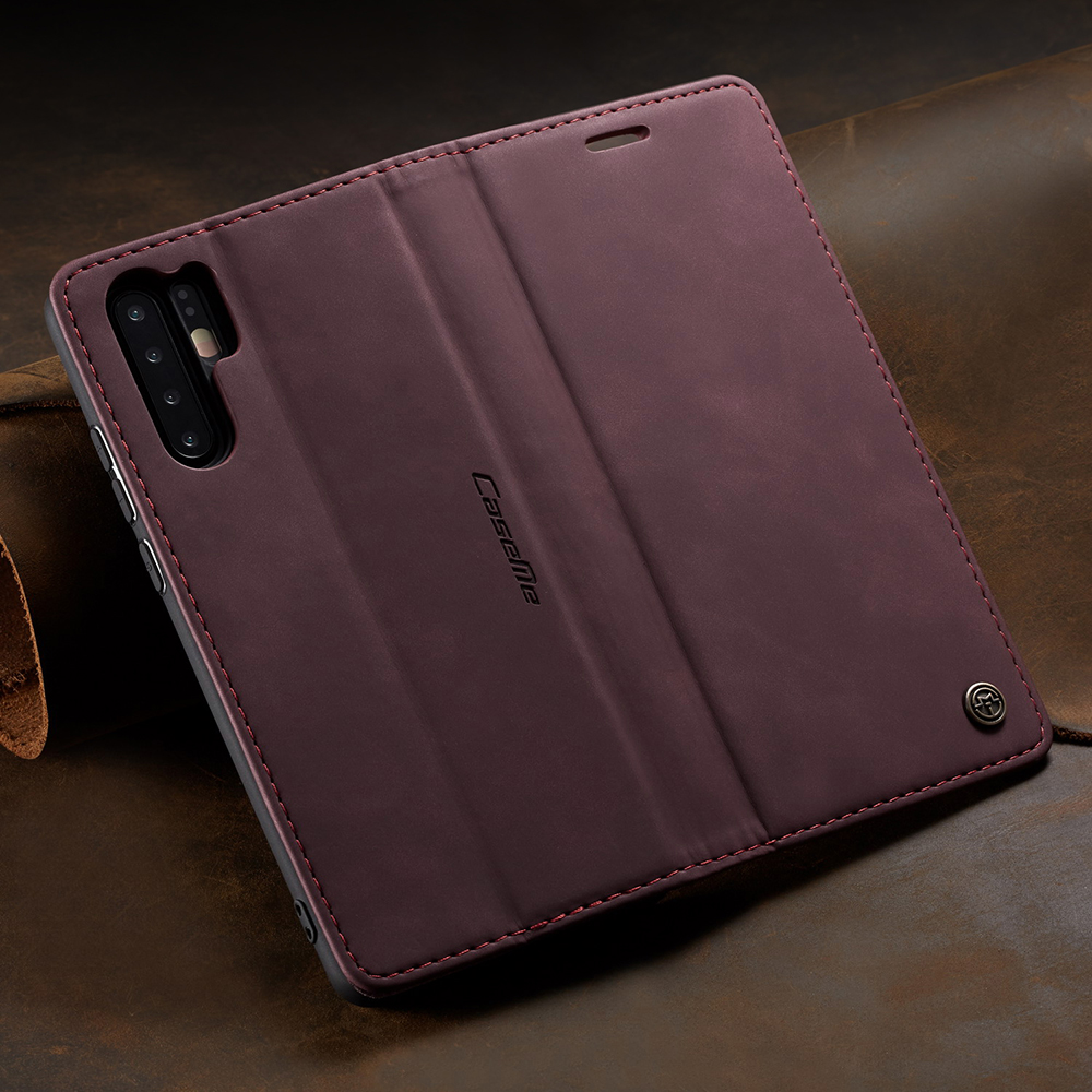 Case Huawei P30 Pro / Pre-Order * CASEME 013 Series Retro PU Leather Wallet Case มือถือพร้อมขาตั้ง *