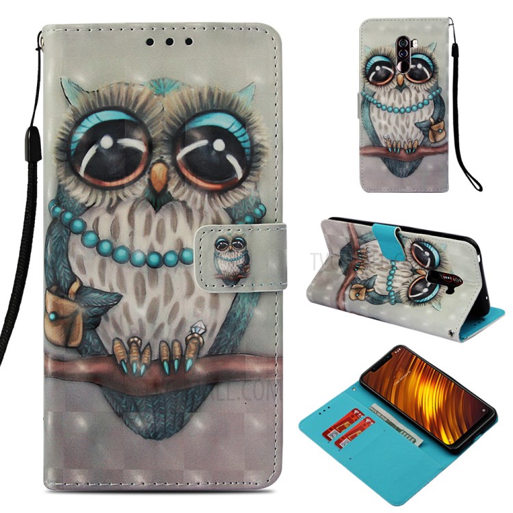 Case Xiaomi Pocophone F1 / พรีออเดอร์ * รูปแบบการพิมพ์ปกหนัง PU การออกแบบกระเป๋าสตางค์เหมาะกับบัตรและเงินสด *