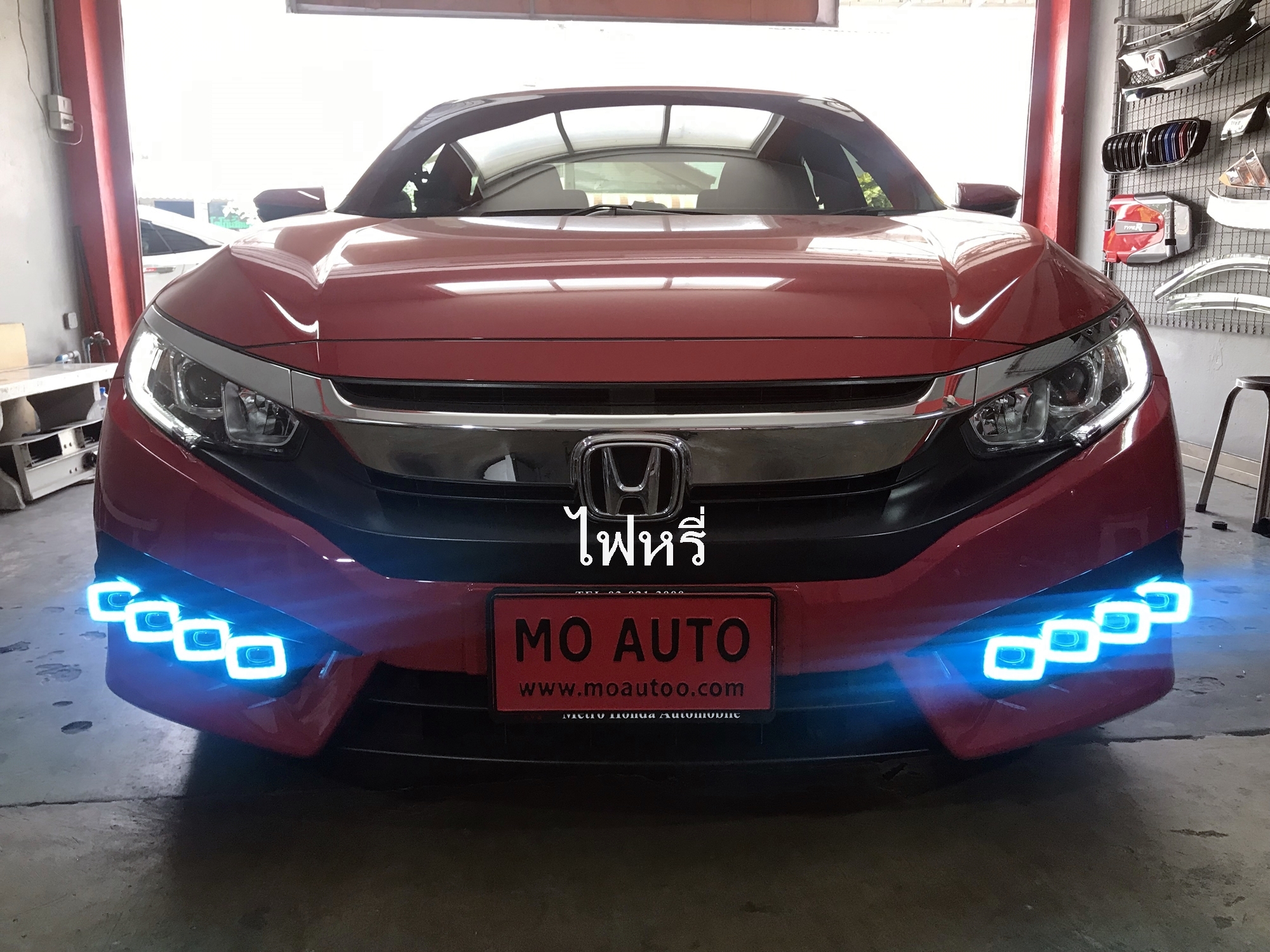 ไฟ Daylight CIVIC FC ทรง DUCATI STYLE 2016-2018