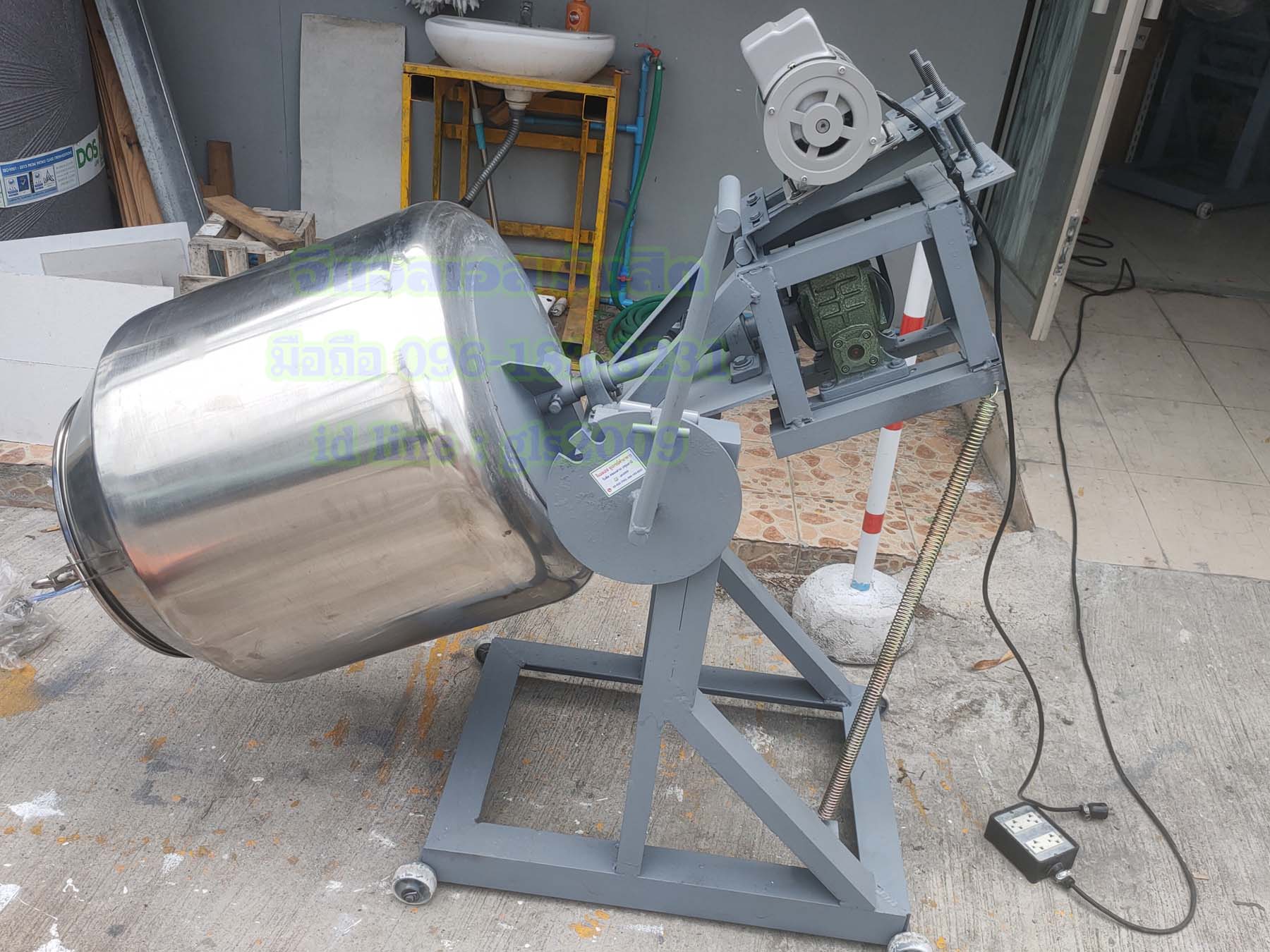 เครื่องคั่วพริก7-10กิโลกรัม ขนาด25X28นิ้ว