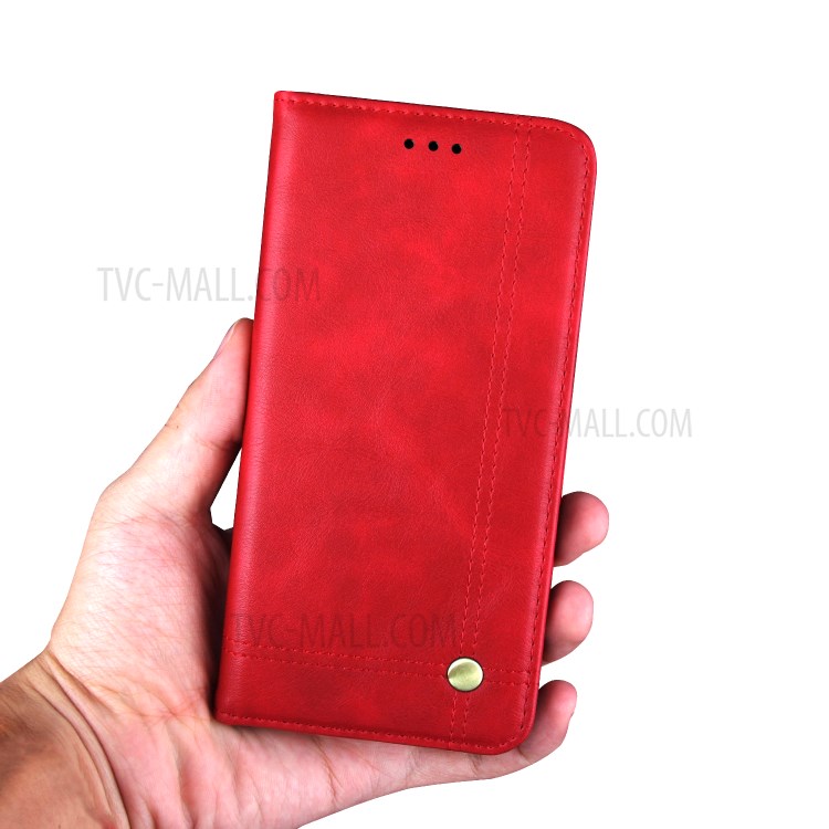 Case Xiaomi Pocophone F1 / พรีออเดอร์ * เคสปกอัตโนมัติดูดซึม Crazy Horse วินเทจ เนื้อม้าดีไซน์สไตล์ย้อนยุค *