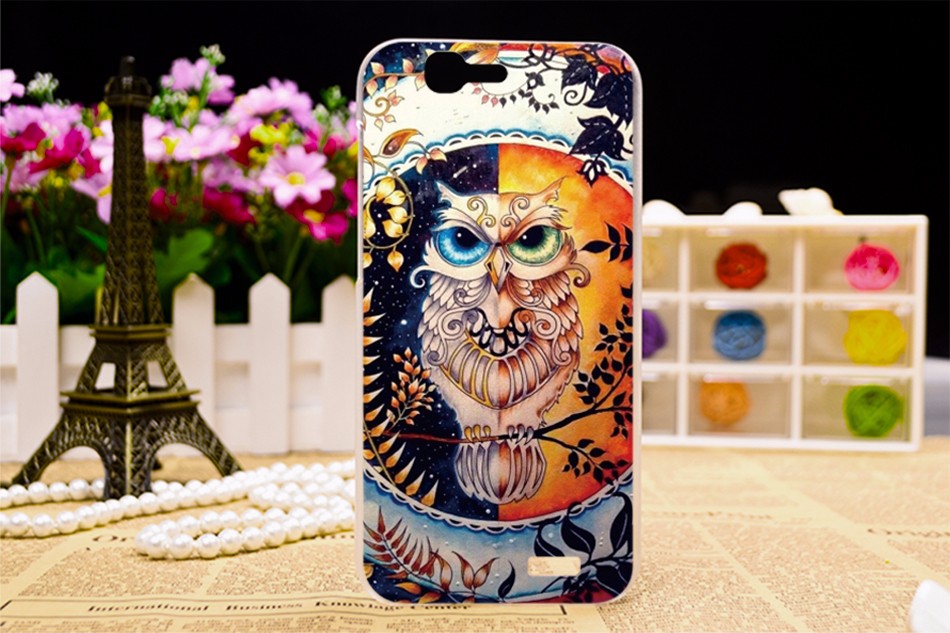 Case Huawei G7 / Pre-order * เคส TPU นุ่ม พิมพ์ลายการ์ตูน สีสันสดใส *