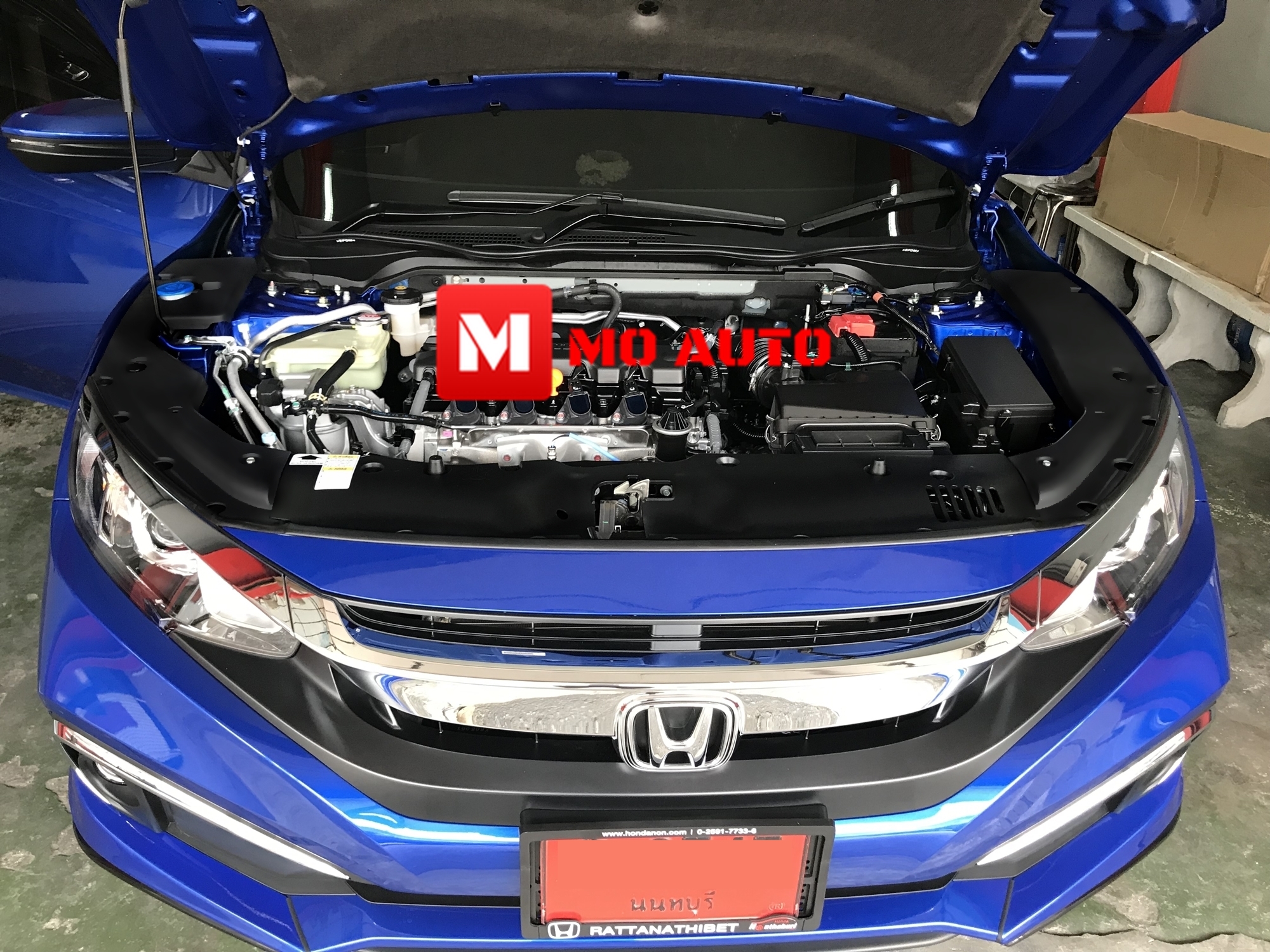 แผ่นปิดช่องห้องเครื่องด้านข้าง ซ้าย-ขวา CIVIC FC/FK