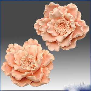 แม่พิมพ์ซิลิโคน รูปดอกไม้ 3d 110g