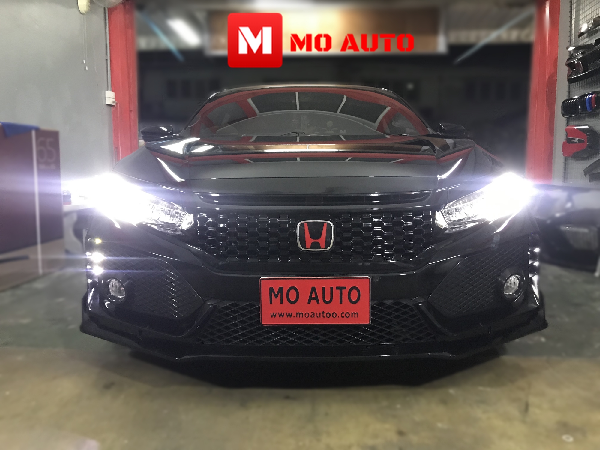 โคมไฟหน้า LED RS แท้ศูนย์ CIVIC FC / MC 2019-2021