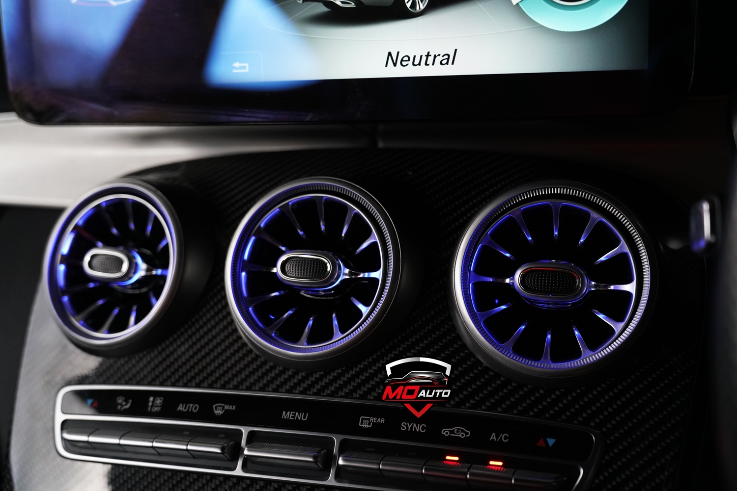 ไฟช่องแอร์ AMBIENT LIGHT AIR VENT - W205