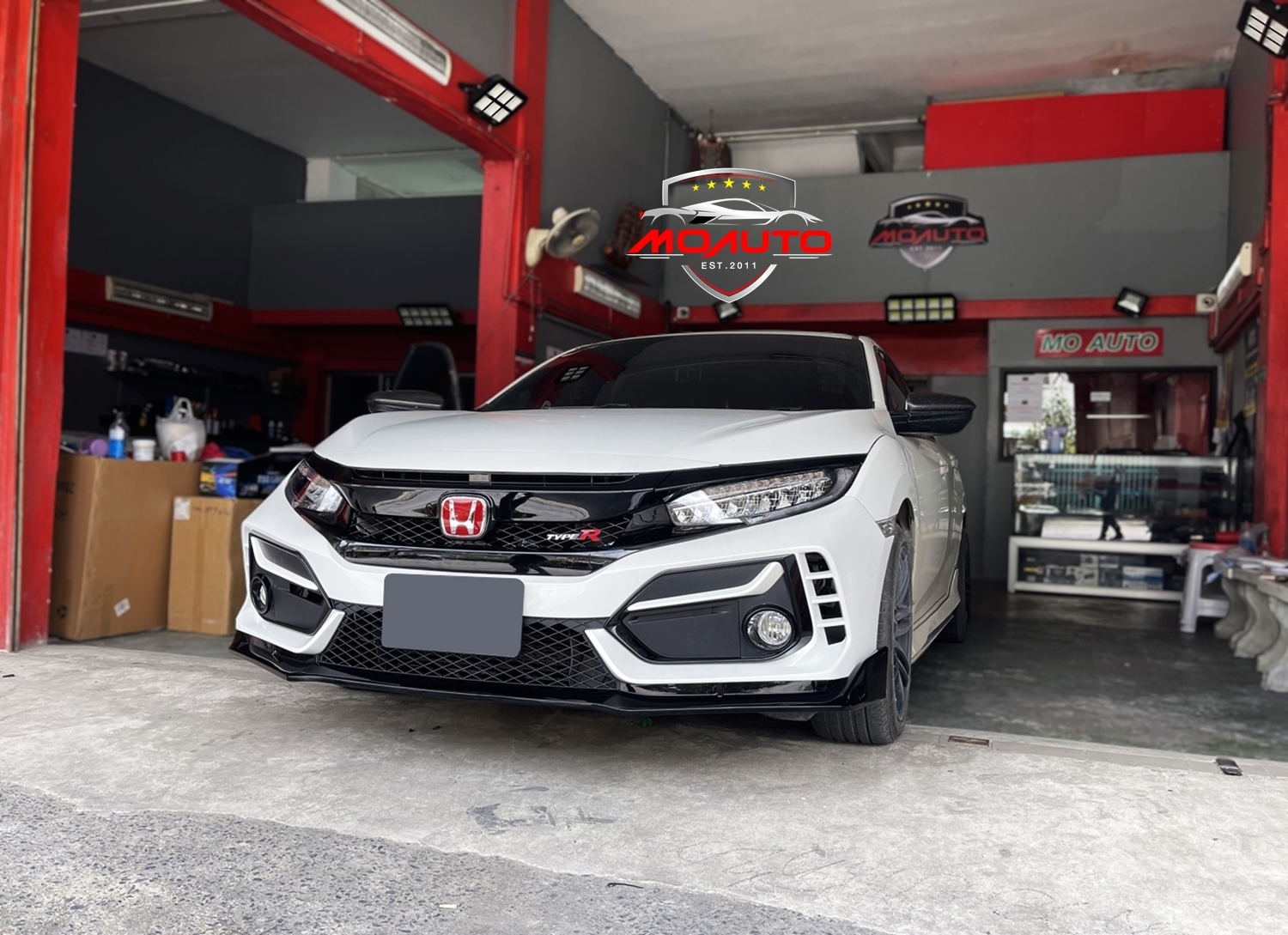 ชุดแต่ง TYPE-R สำหรับ CIVIC FC 2016-2021 (แบบเปลี่ยนกันชน)