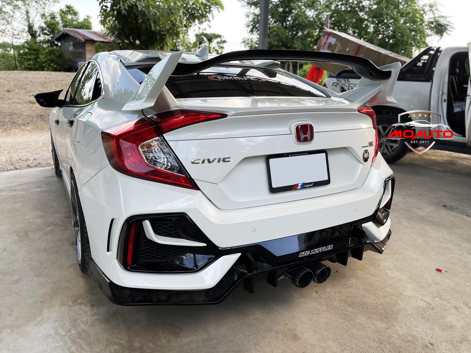 ชุดแต่ง TYPE-R สำหรับ CIVIC FC 2016-2021 (แบบเปลี่ยนกันชน)