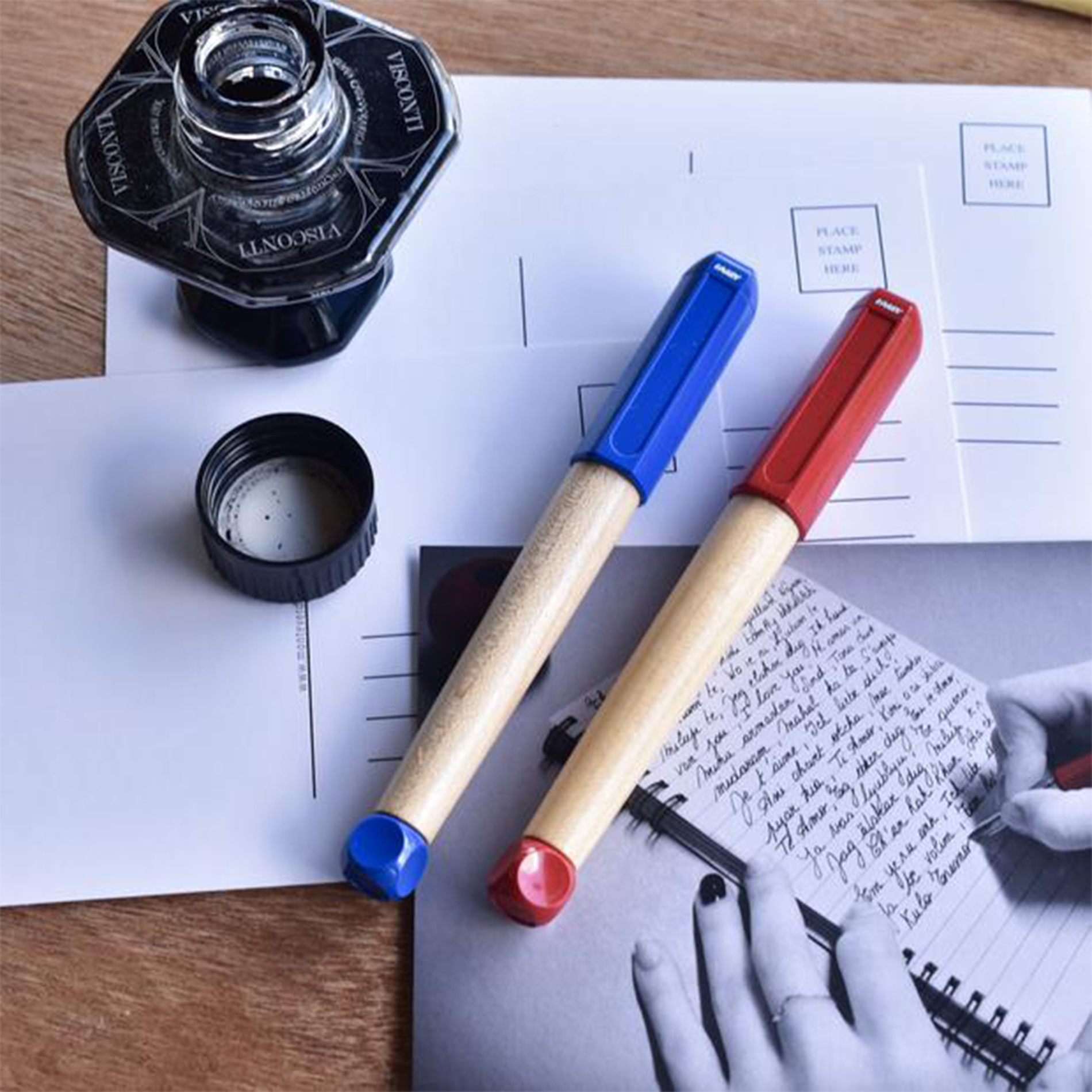 LAMY abc red fountain pen