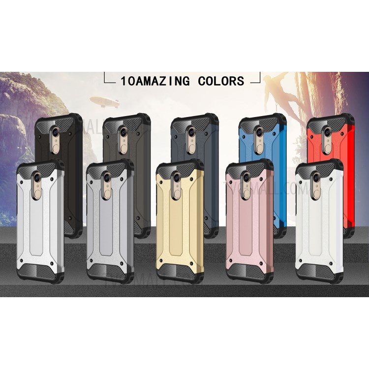 Case Xiaomi Redmi 5 / Pre-Order * เคสเกราะกันกระแทกพลาสติก + เคส TPU ไฮบริด *